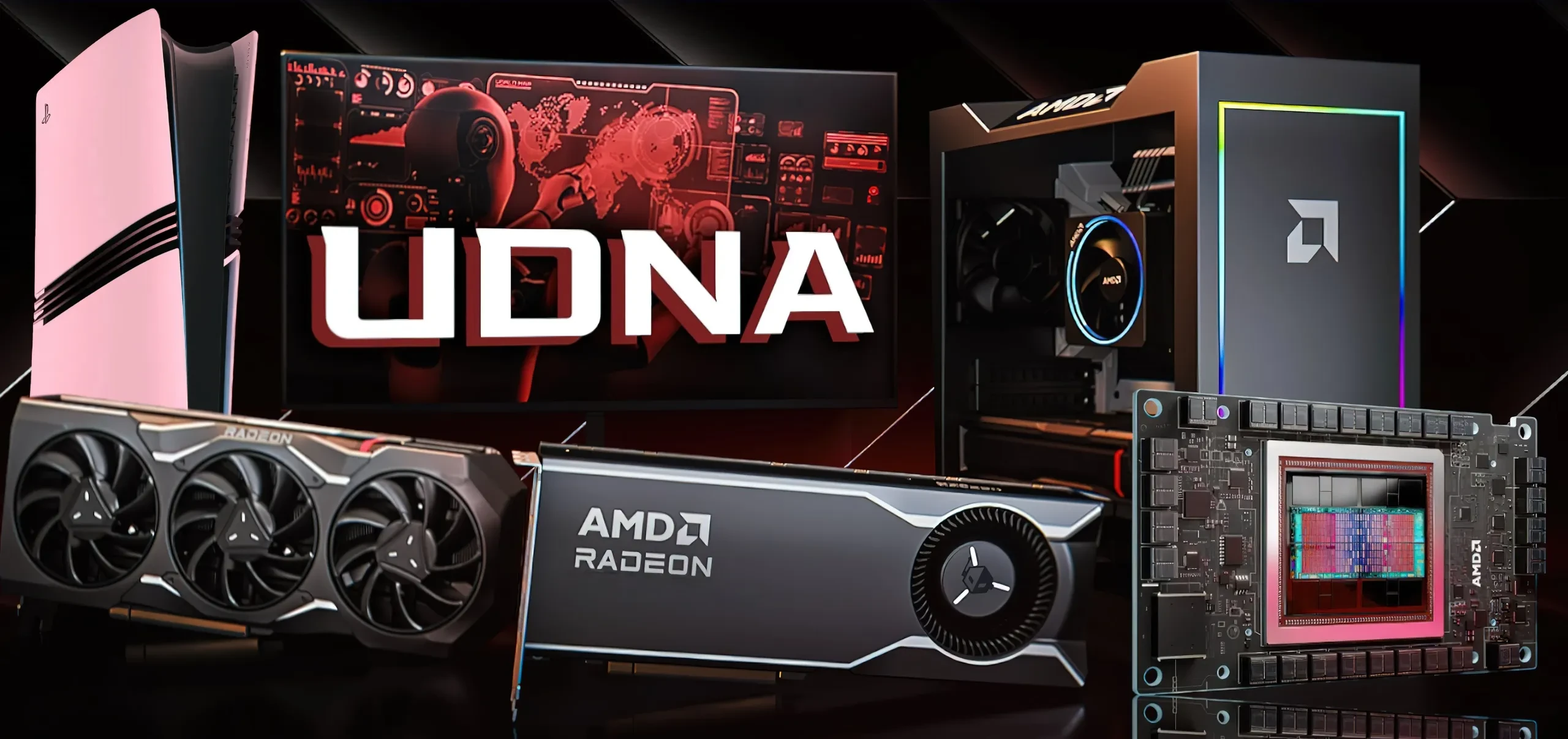 AMD UDNA Devrimi: PS6 ve Xbox’ın Yeni Grafik Canavarı Geliyor