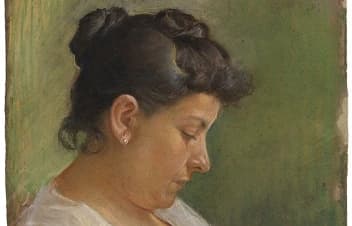 Sanatçının Annesi - 1896 Pablo Picasso